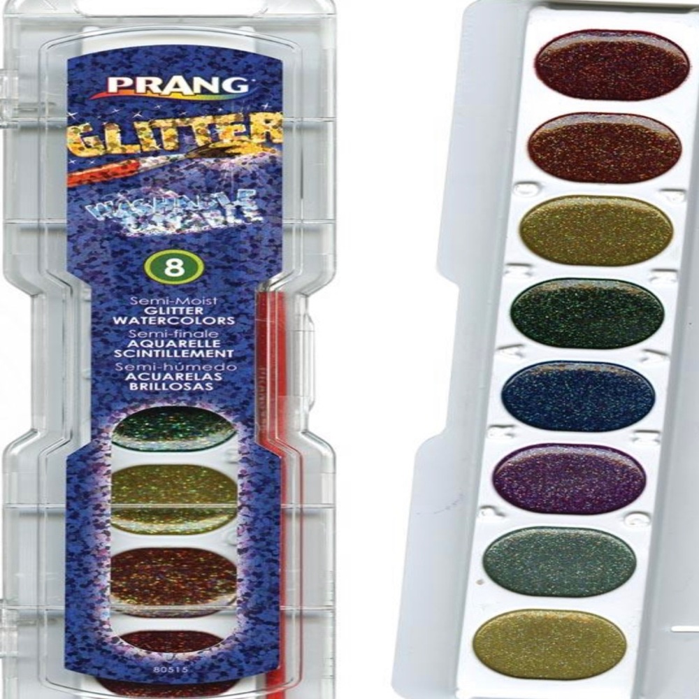 Prang glitter water colors